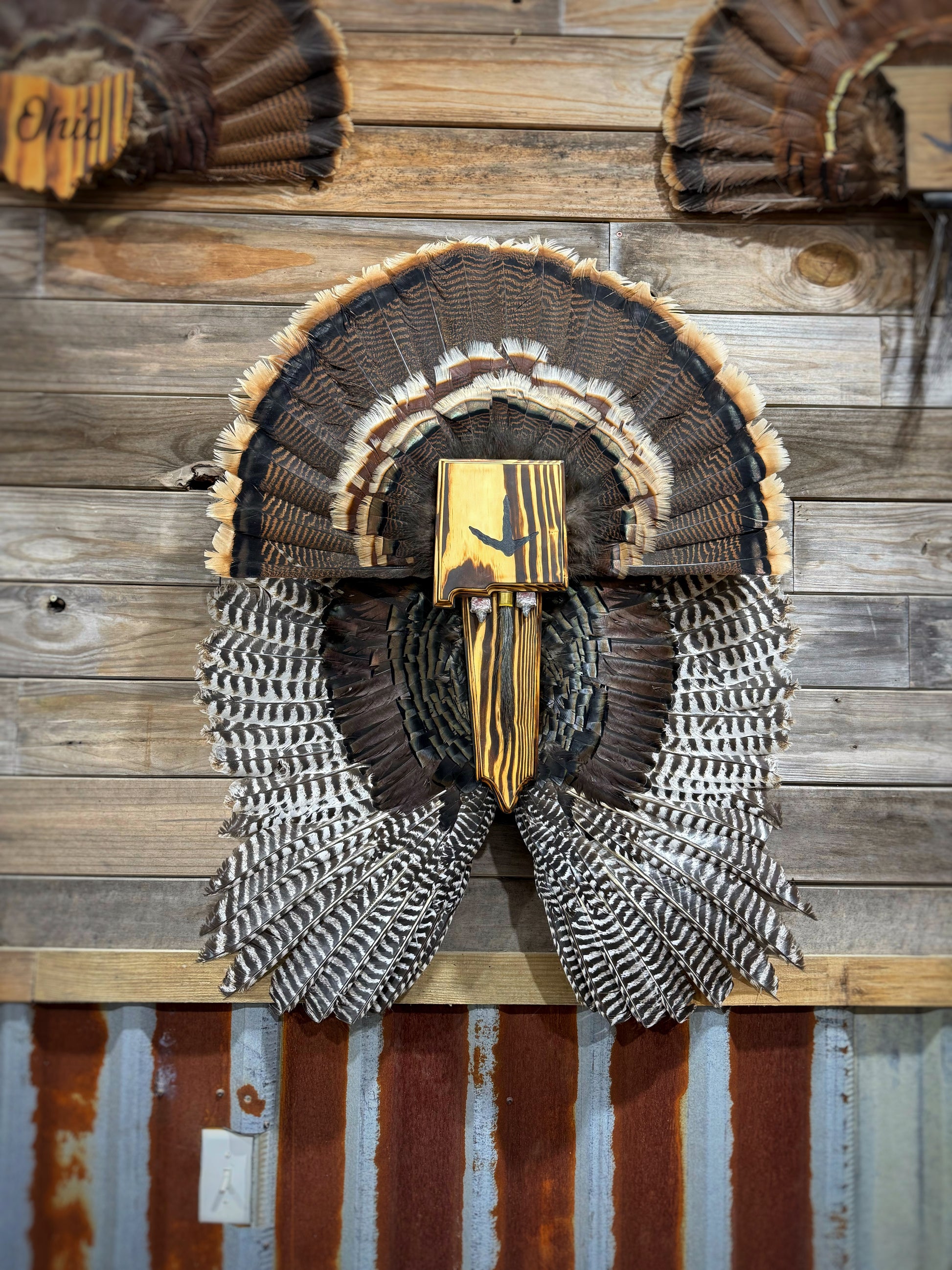 State Turkey Fan/Wing Plaque