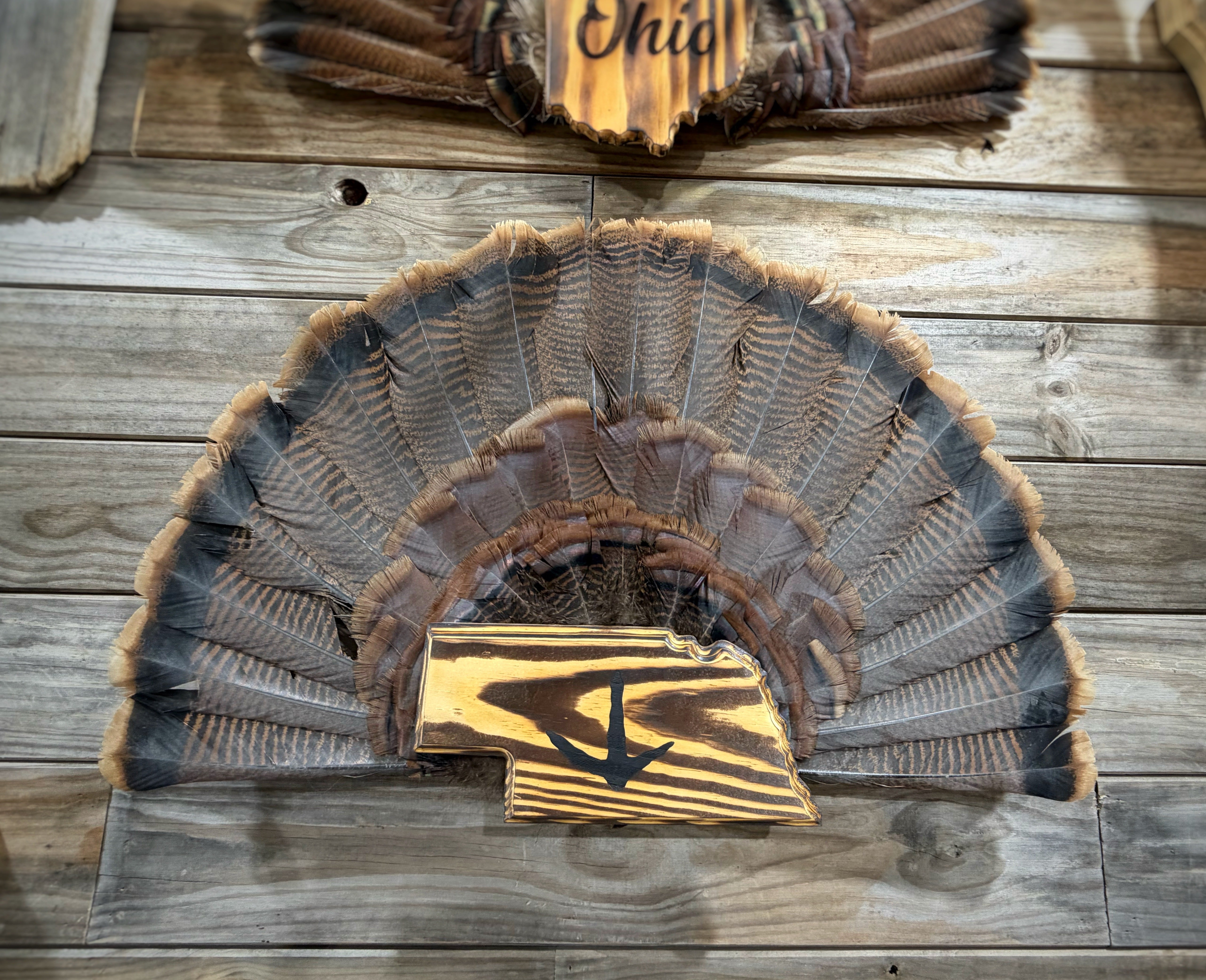 Nebraska Turkey Fan Plaque
