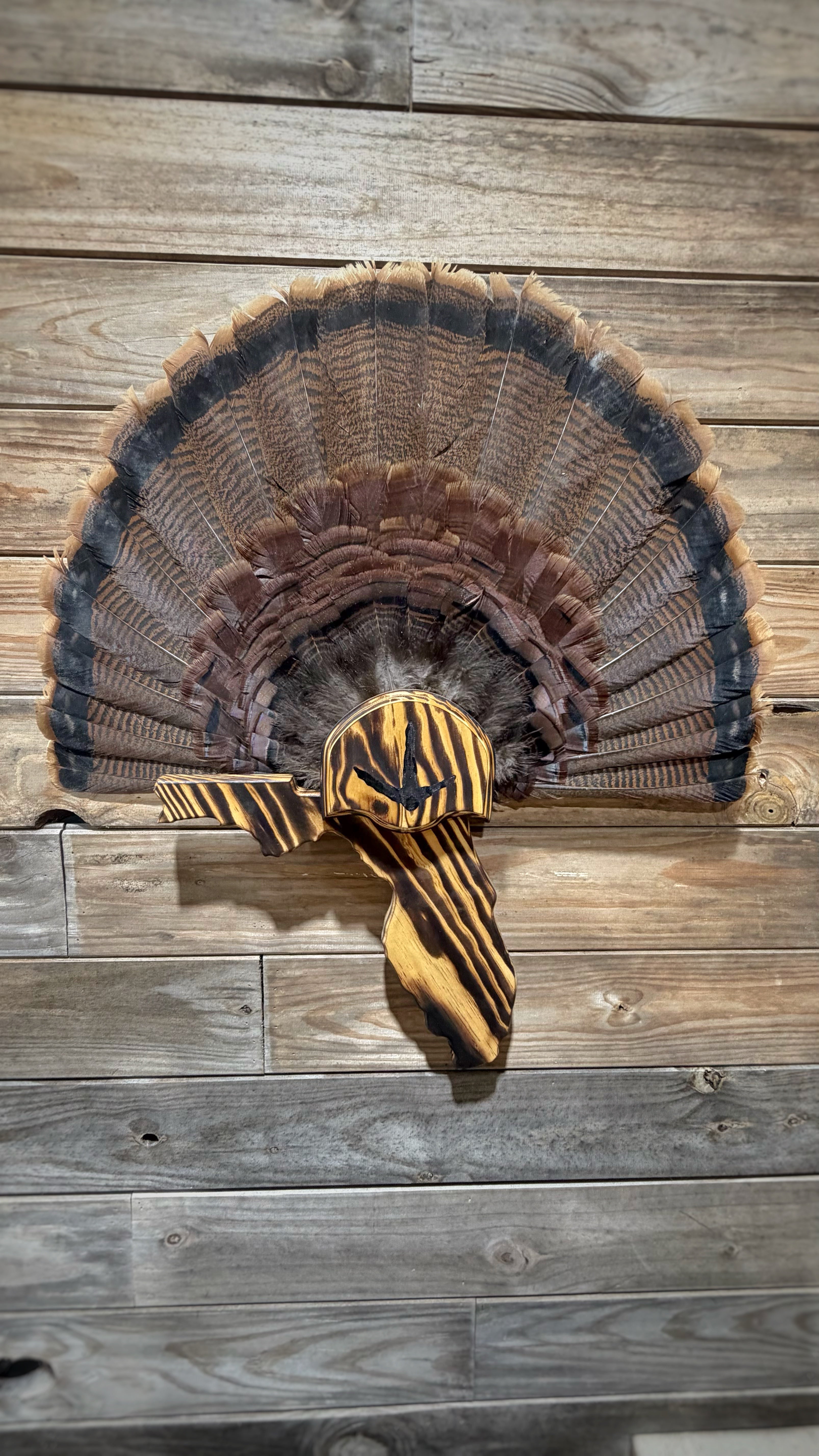 Florida Turkey Fan Plaque