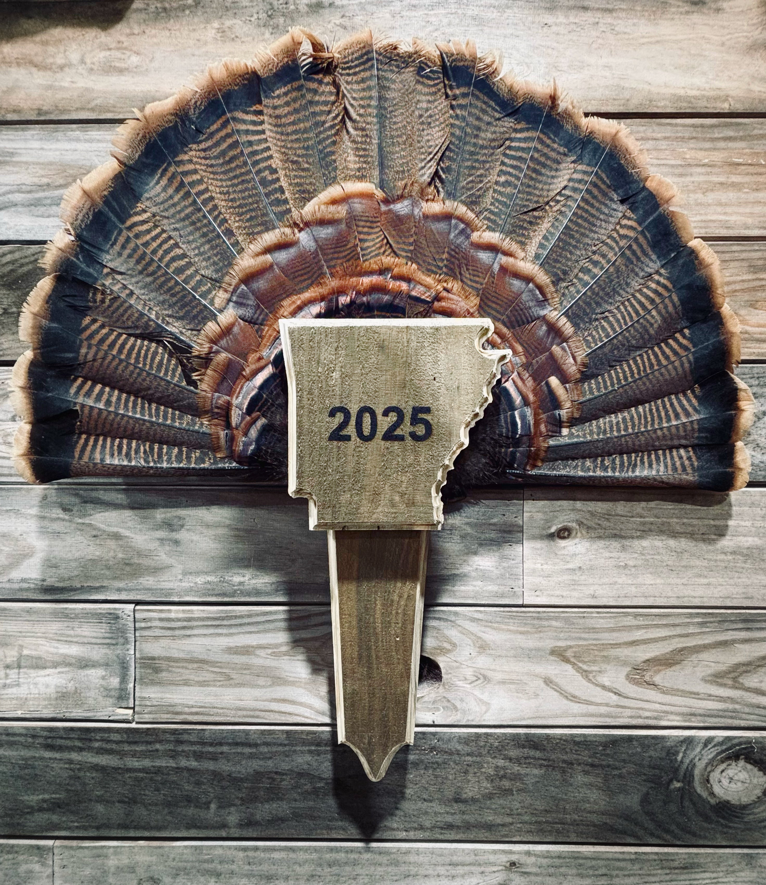 State Turkey Fan/Wing Plaque