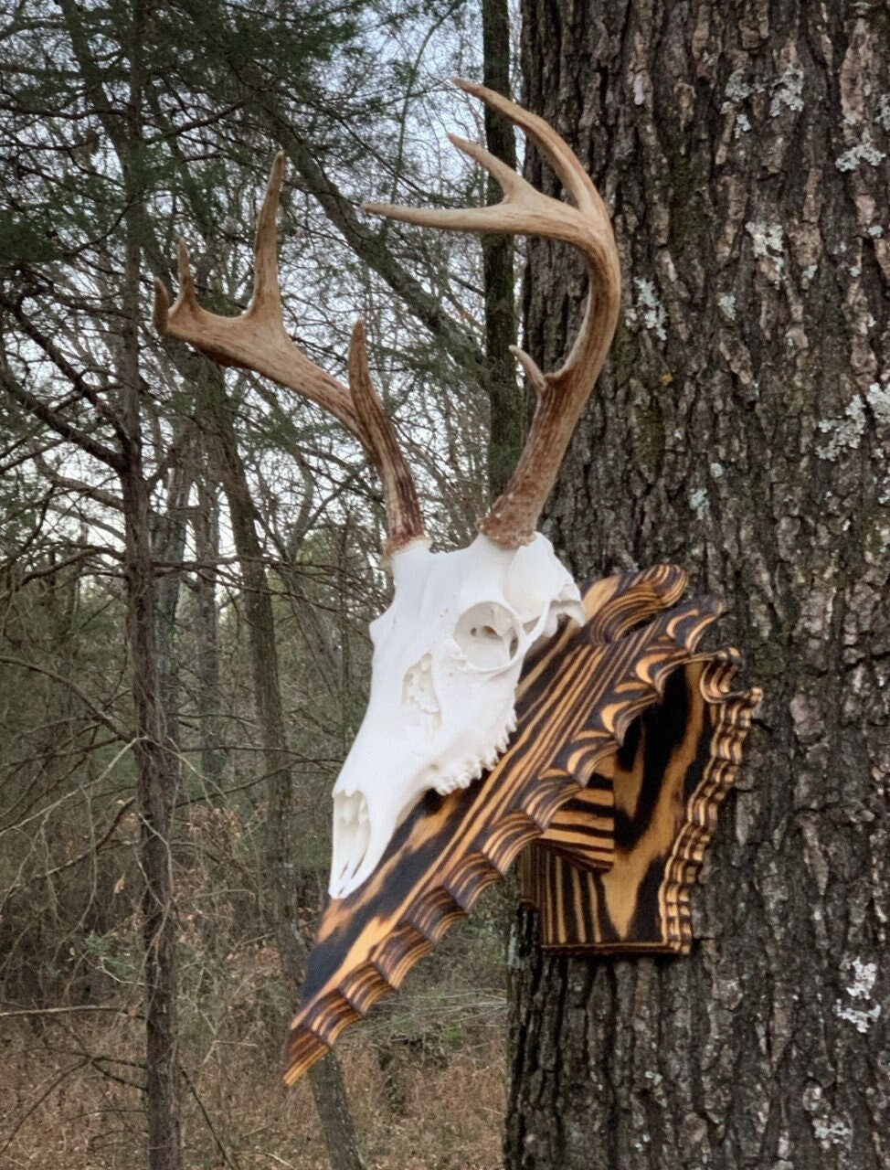 Arrowhead Pedestal (AR Back Plate) Burnt Wood