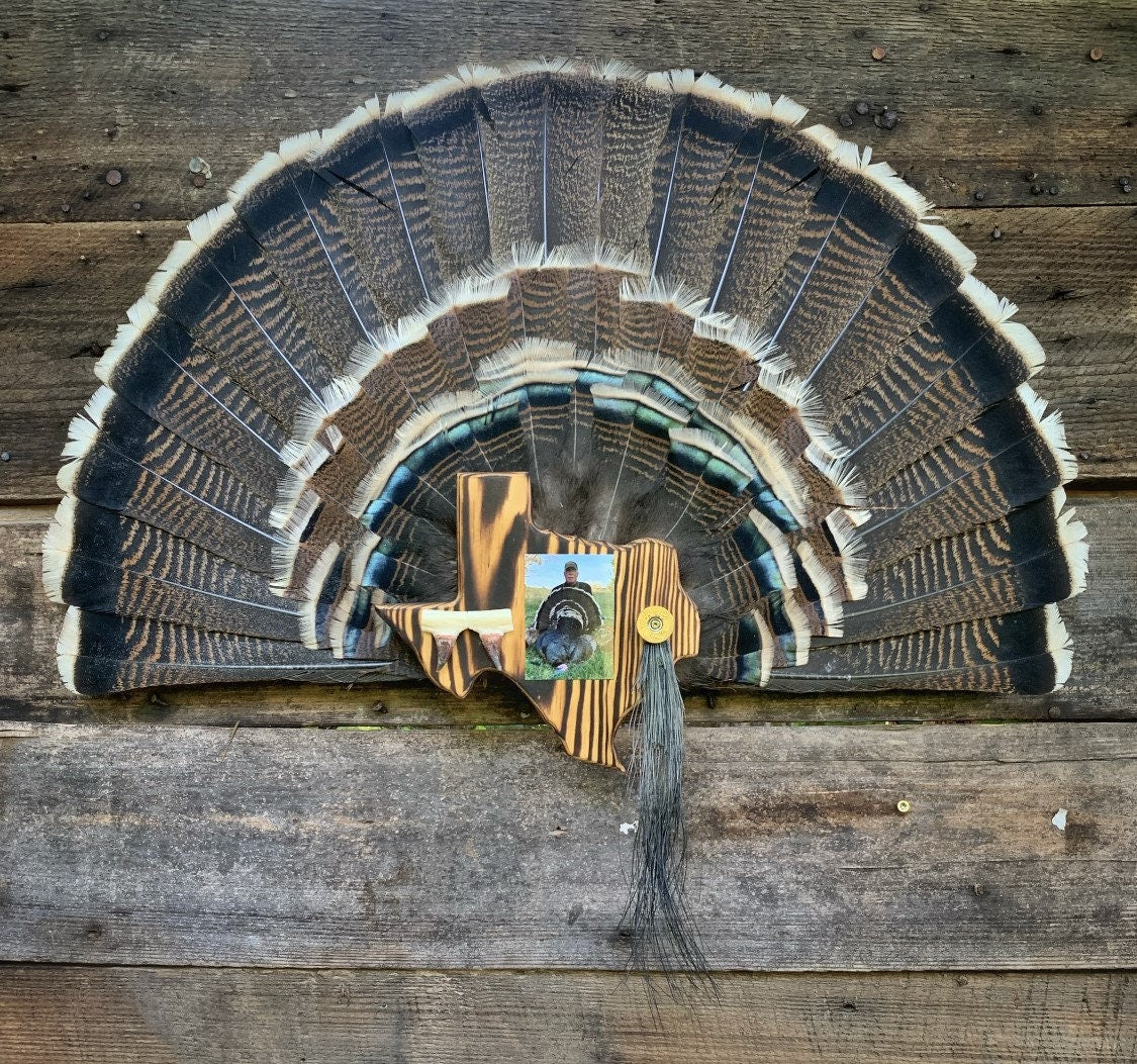 Texas Turkey Fan Plaque