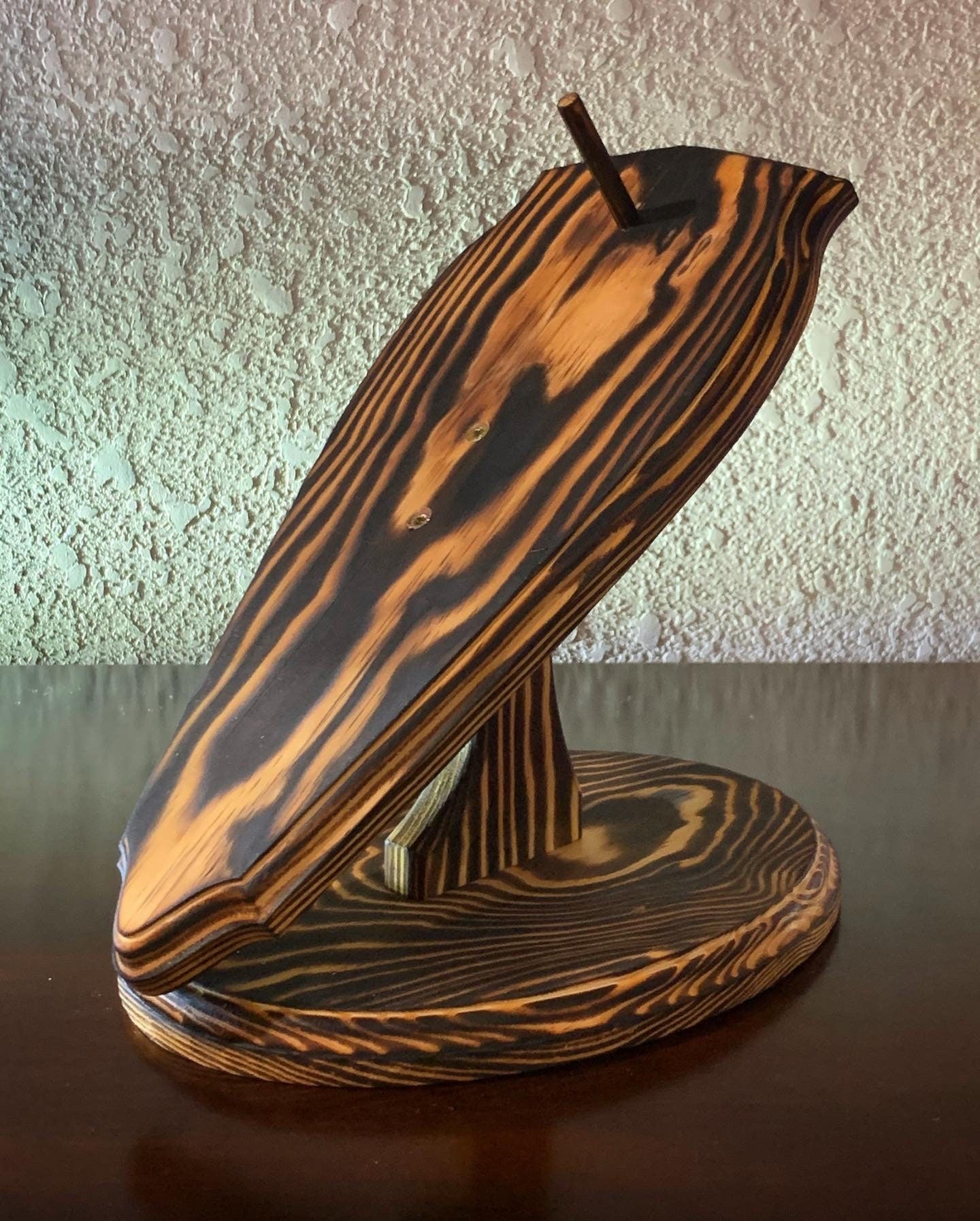 Oval Tabletop Pedestal