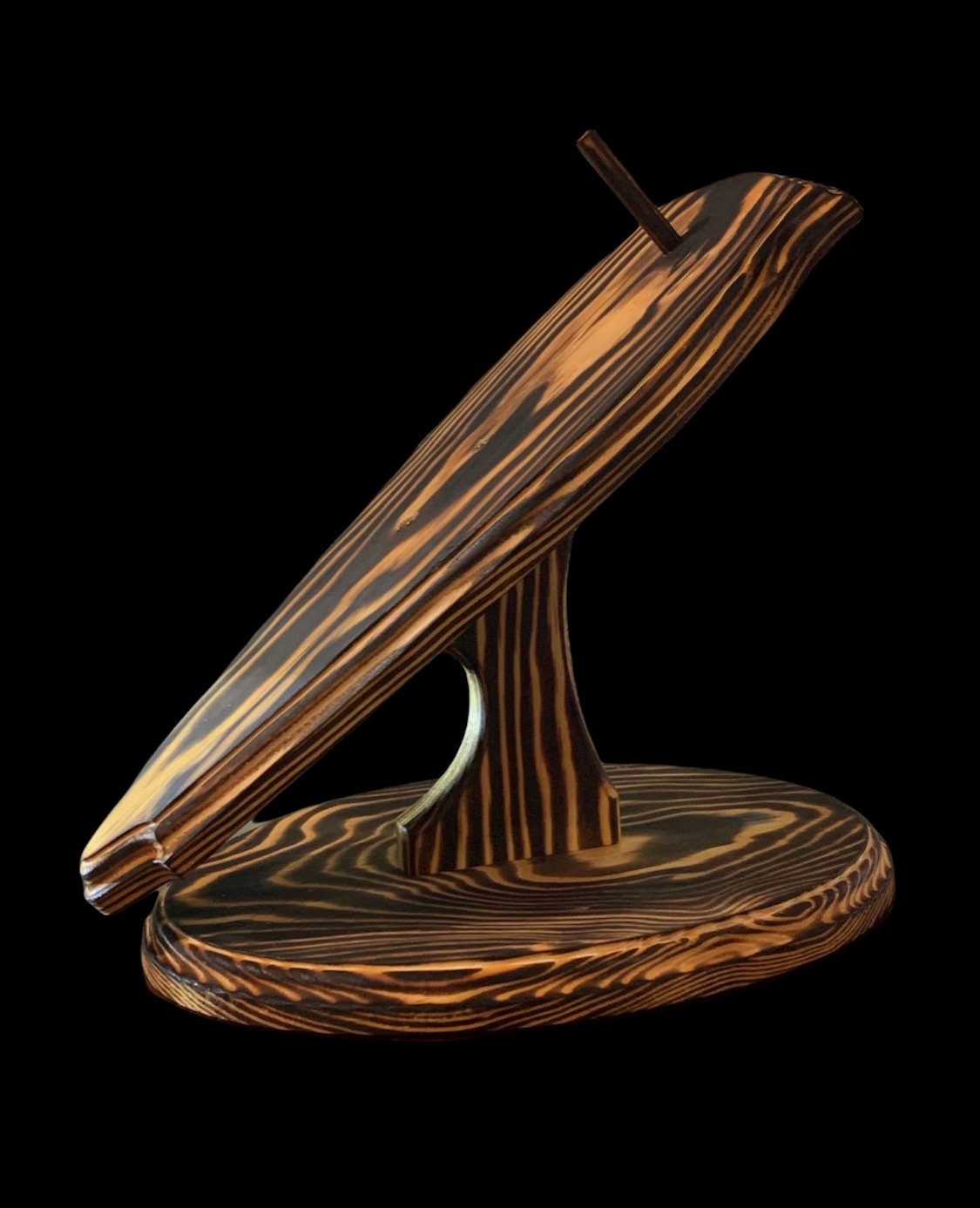 Oval Tabletop Pedestal