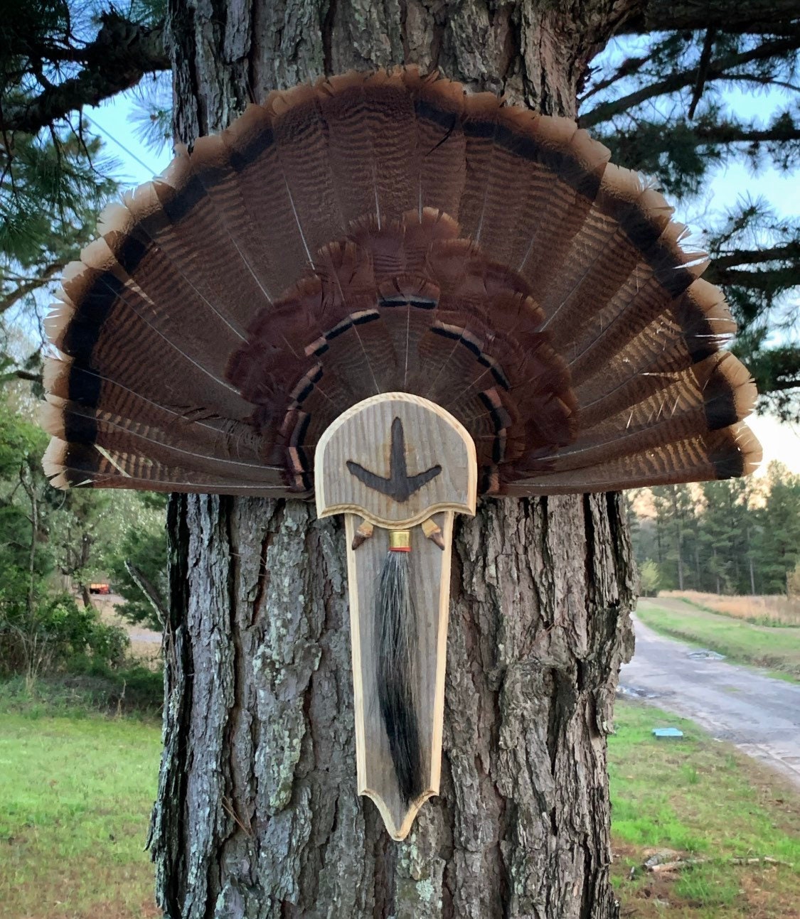 Turkey Fan Plaque