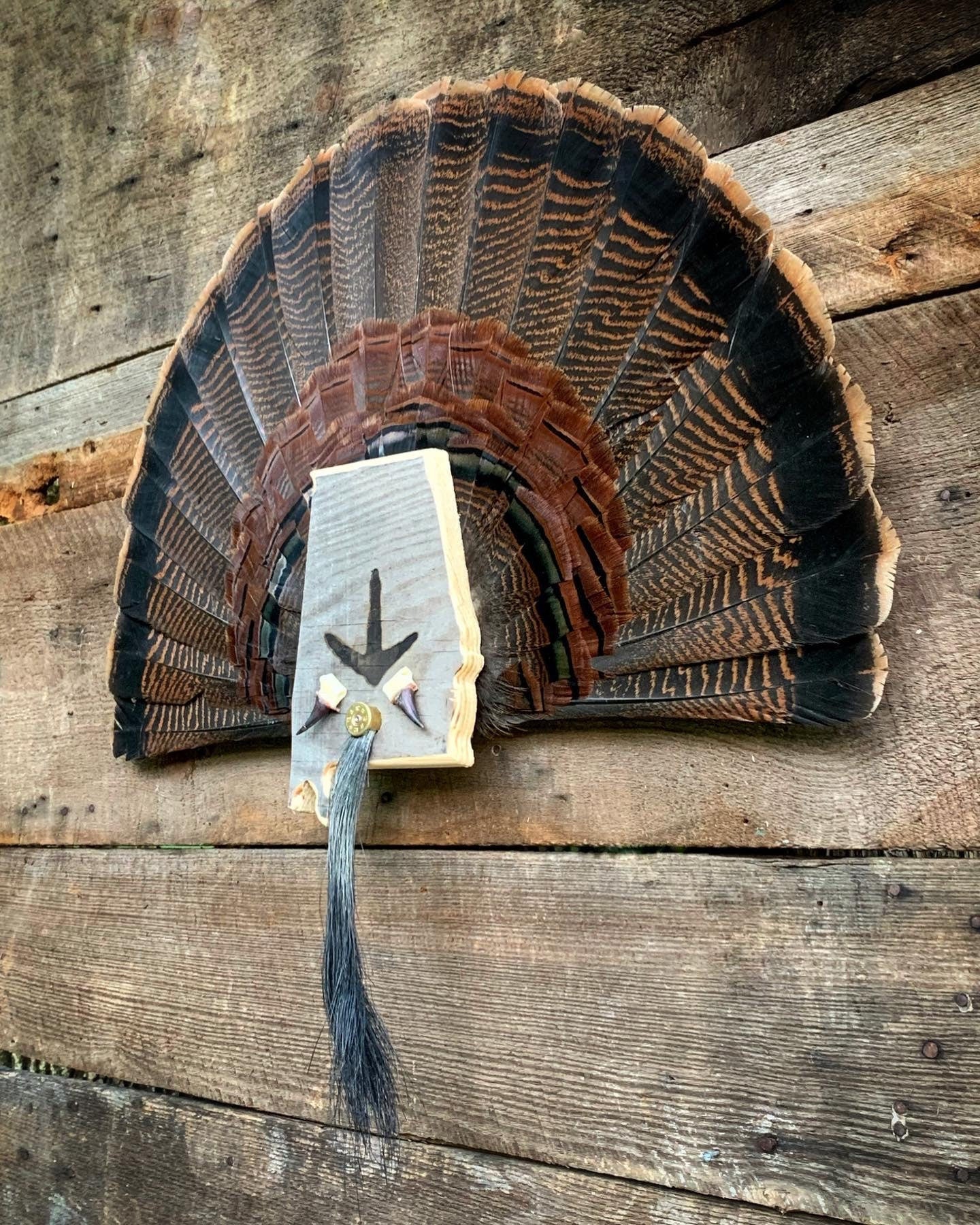 Alabama Turkey Fan Plaque