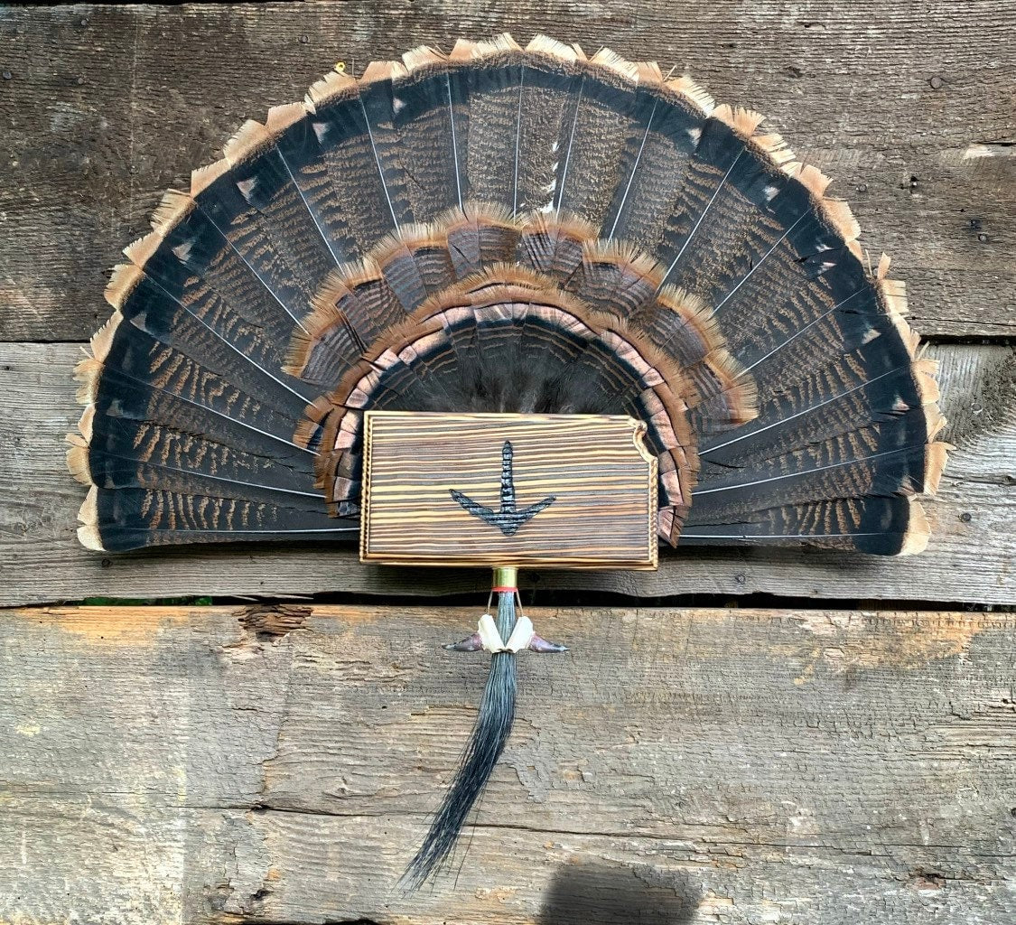 Kansas Turkey Fan Plaque