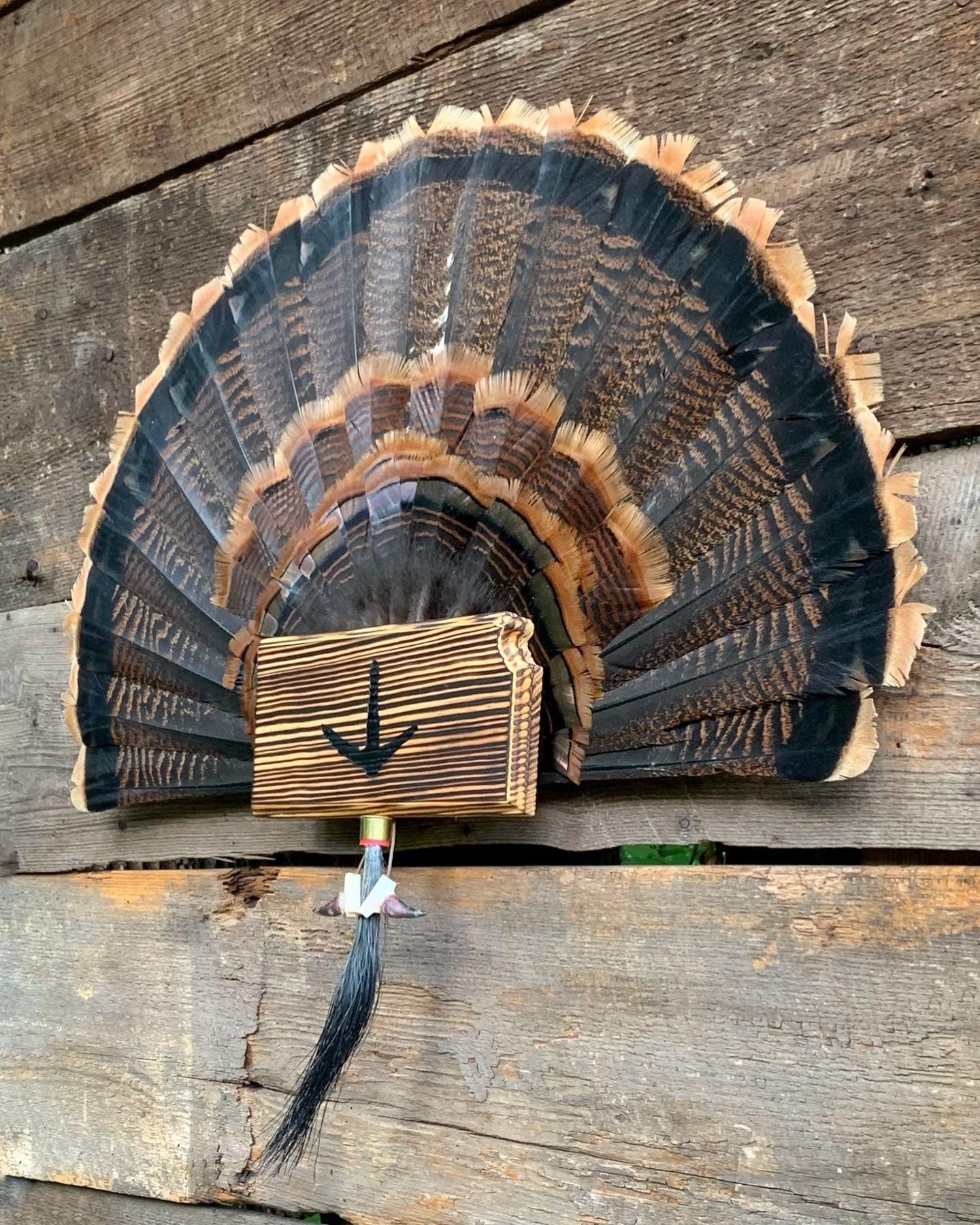 Kansas Turkey Fan Plaque