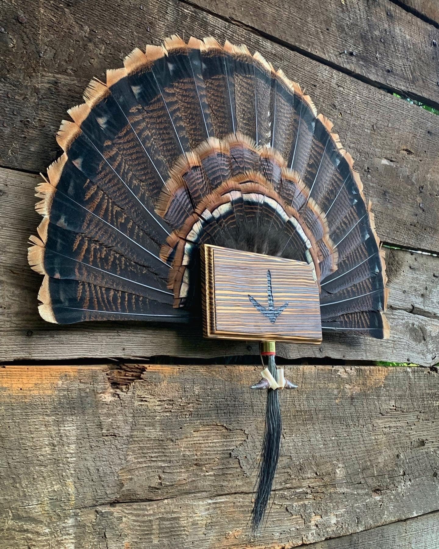 Kansas Turkey Fan Plaque