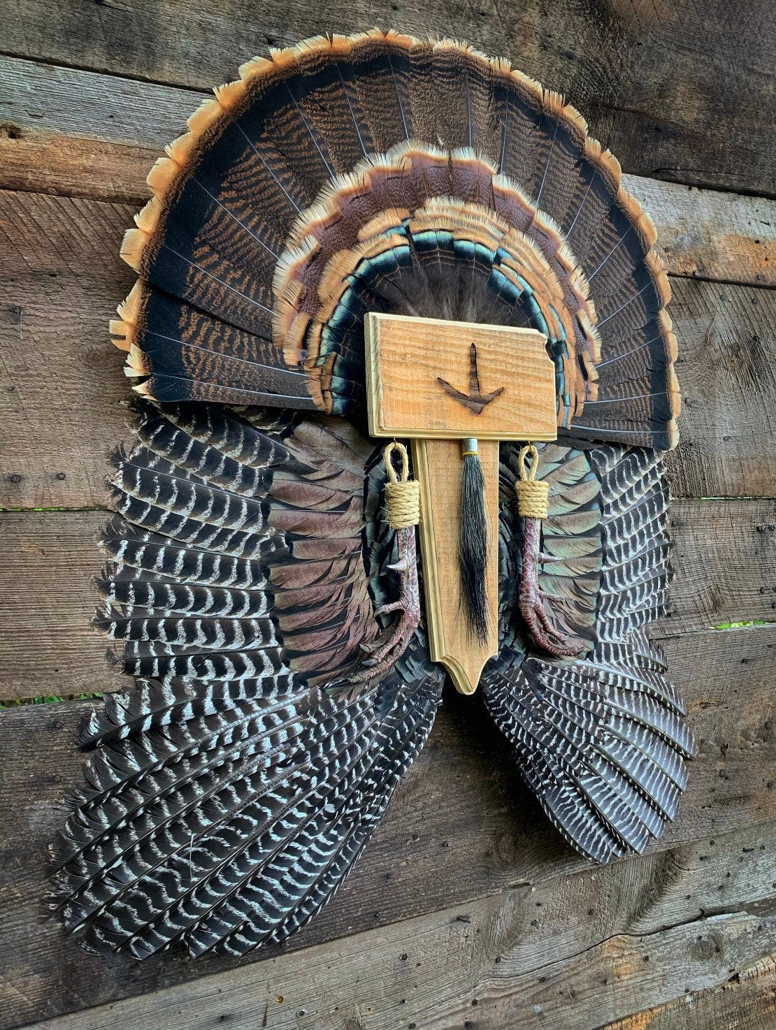 State Turkey Fan/Wing Plaque