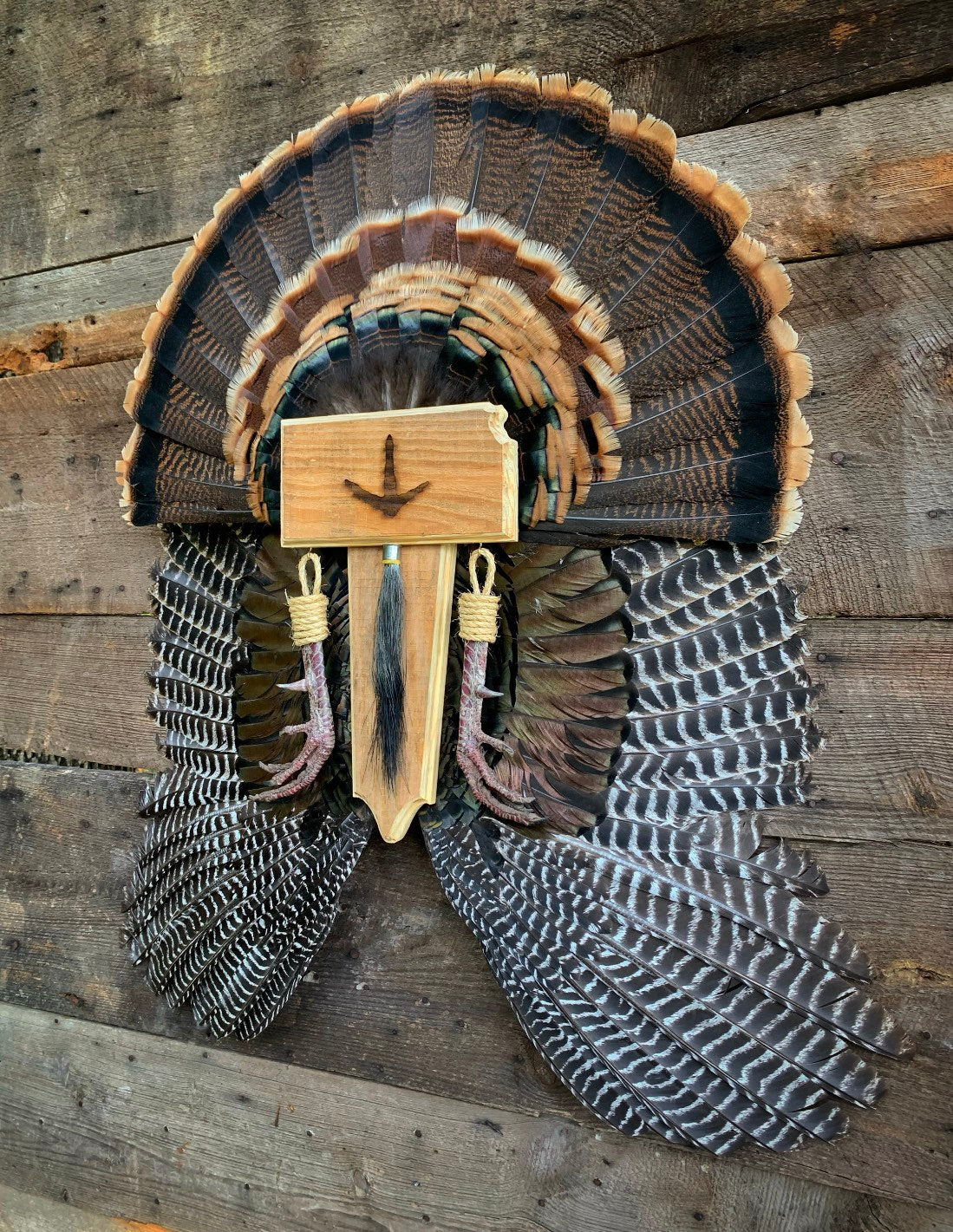 State Turkey Fan/Wing Plaque