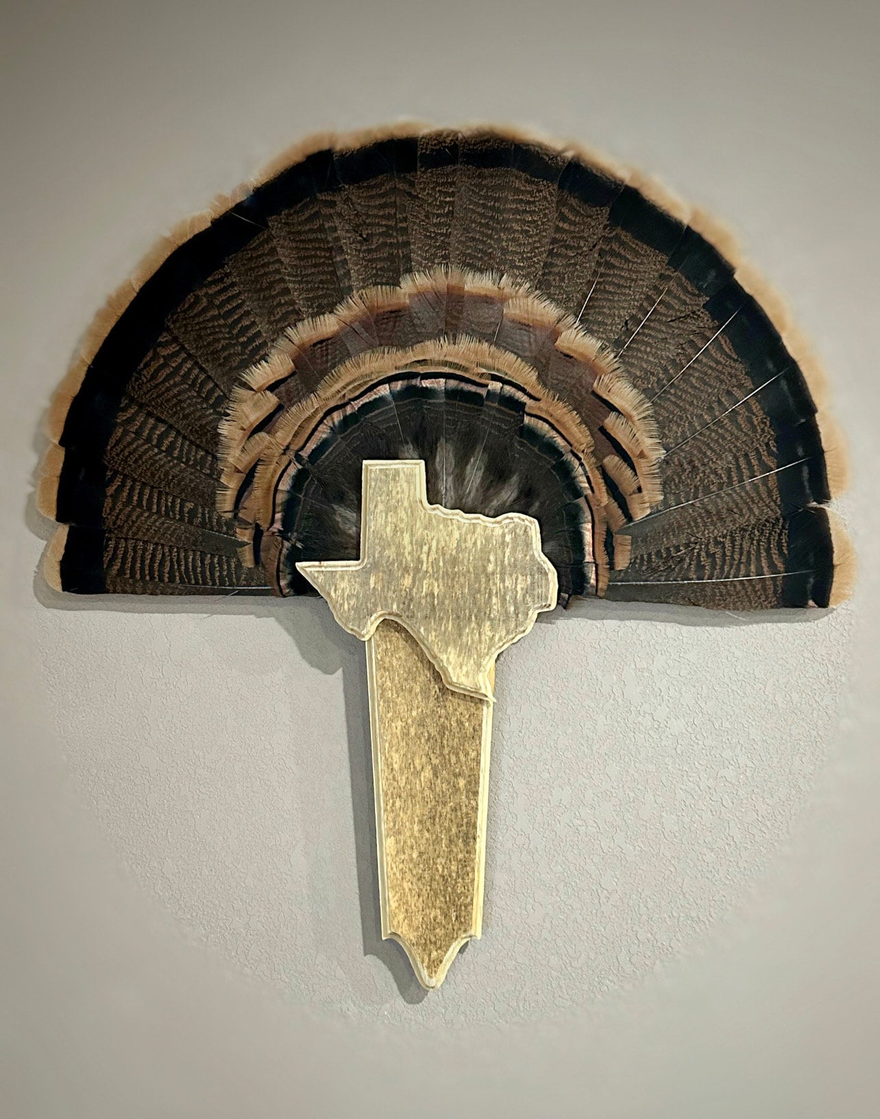 State Turkey Fan/Wing Plaque