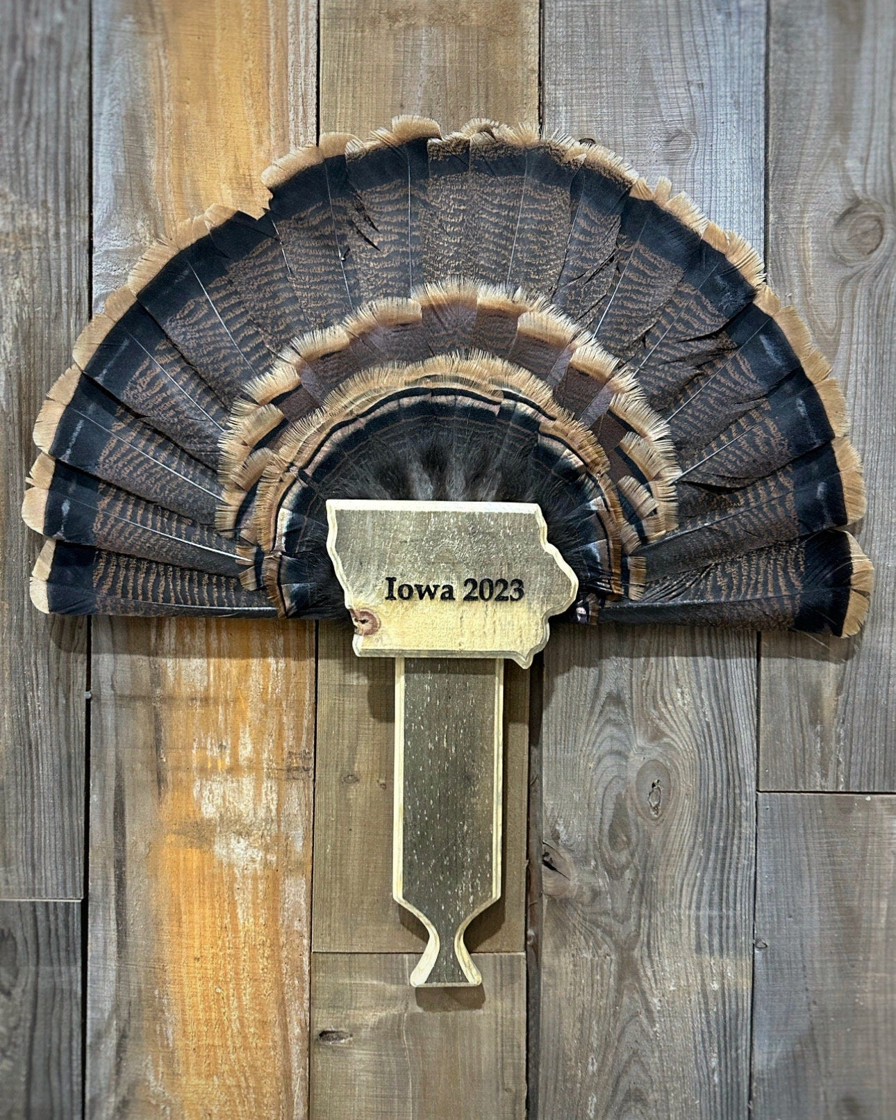 State Turkey Fan/Wing Plaque