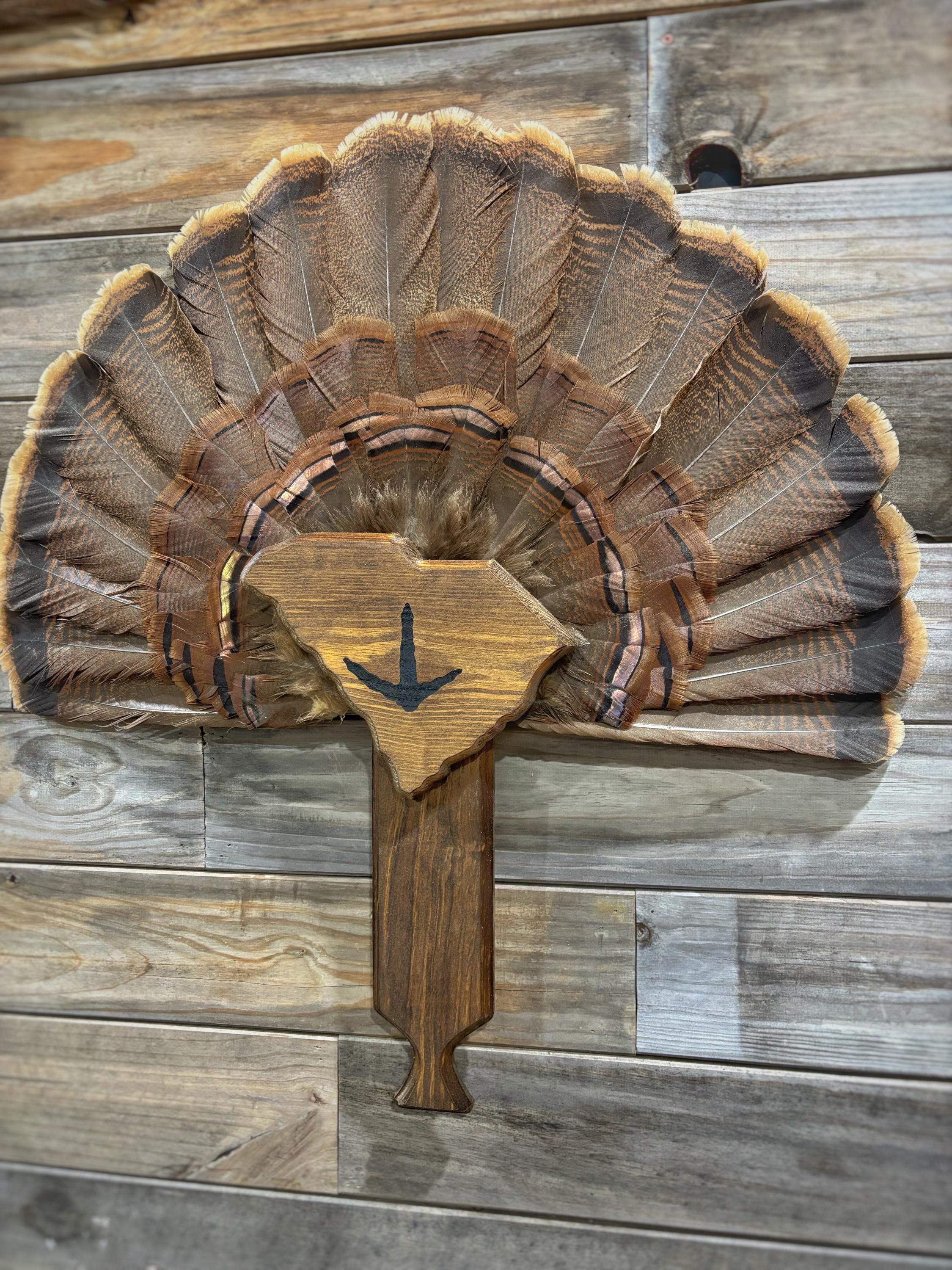 State Turkey Fan/Wing Plaque