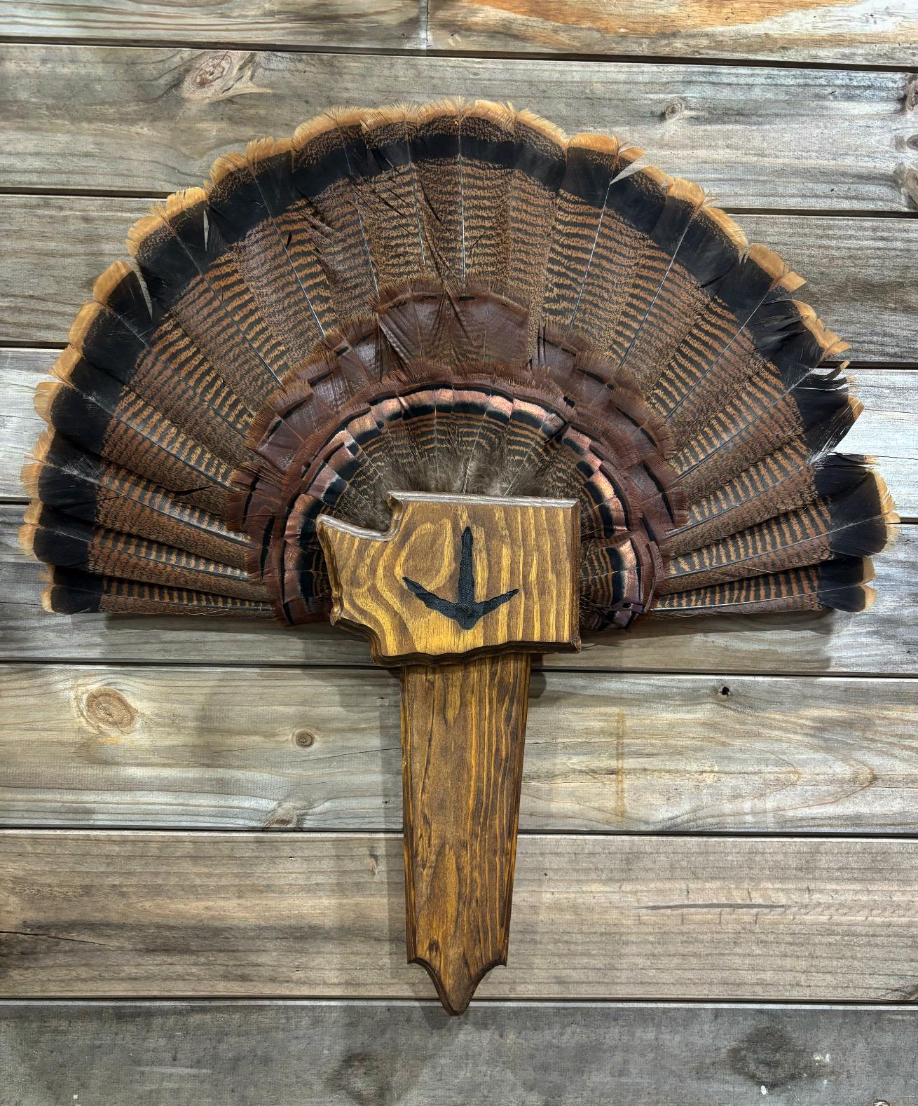 State Turkey Fan/Wing Plaque