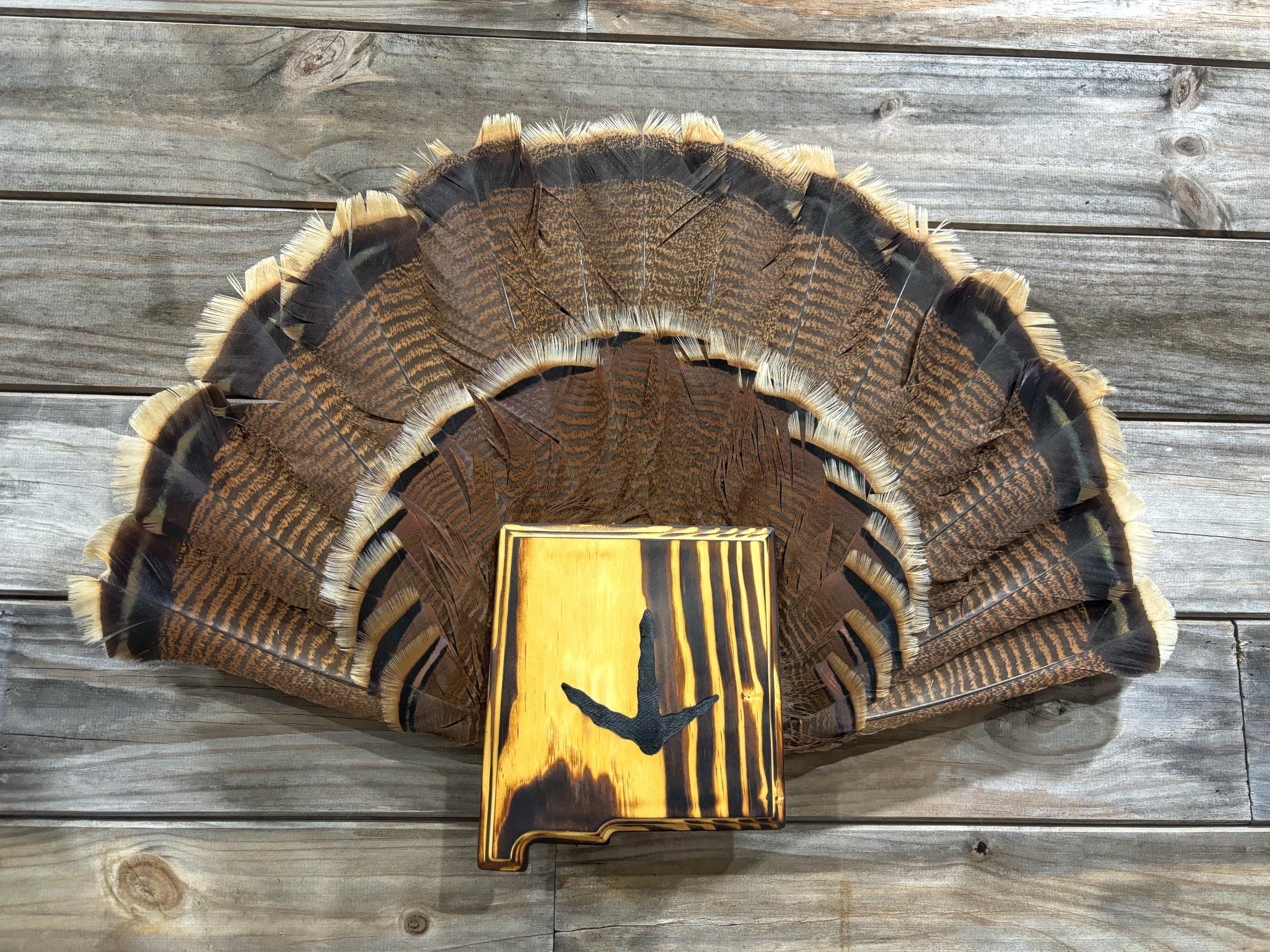New Mexico Turkey Fan Plaque