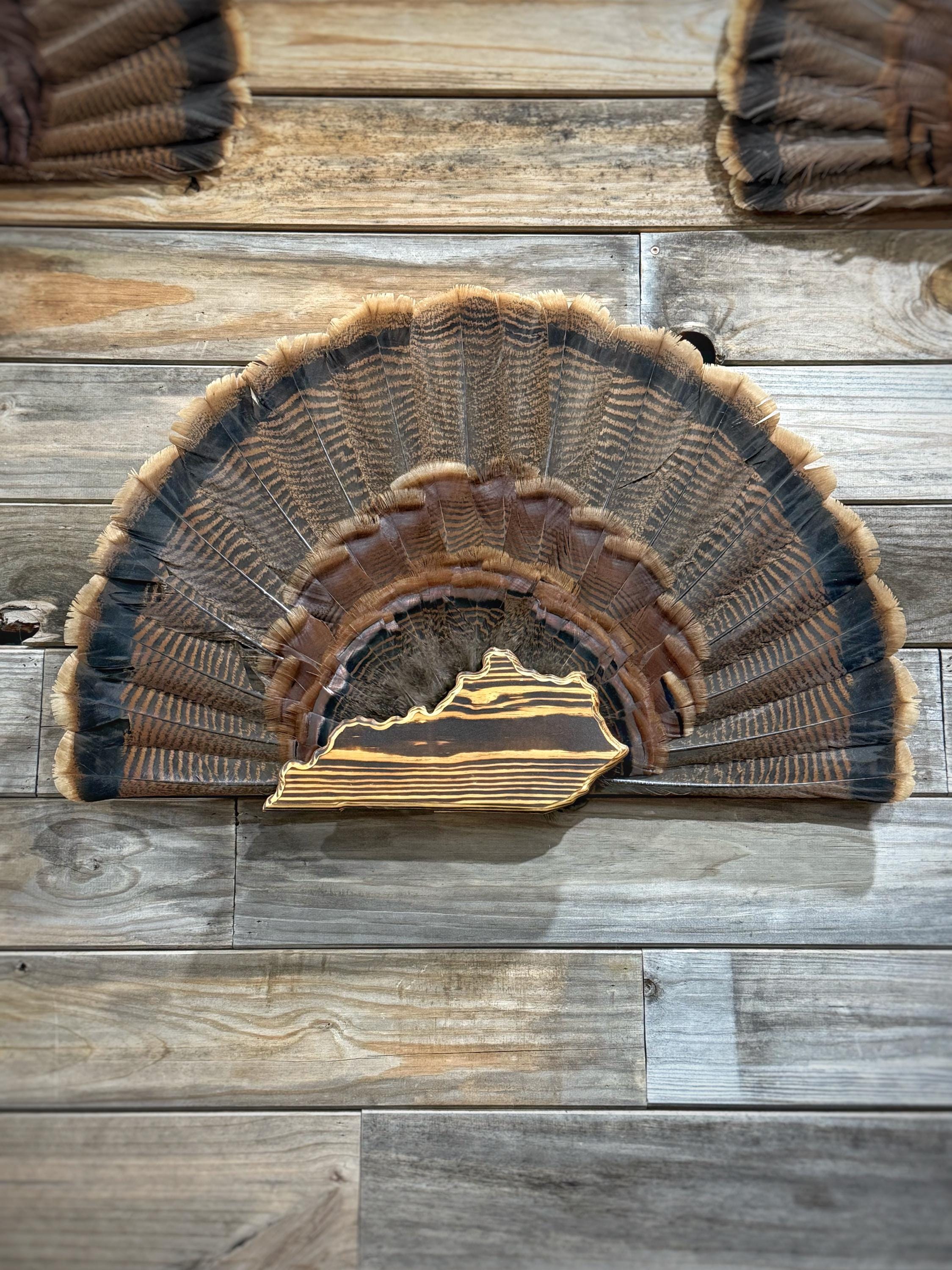 Kentucky Turkey Fan Plaque
