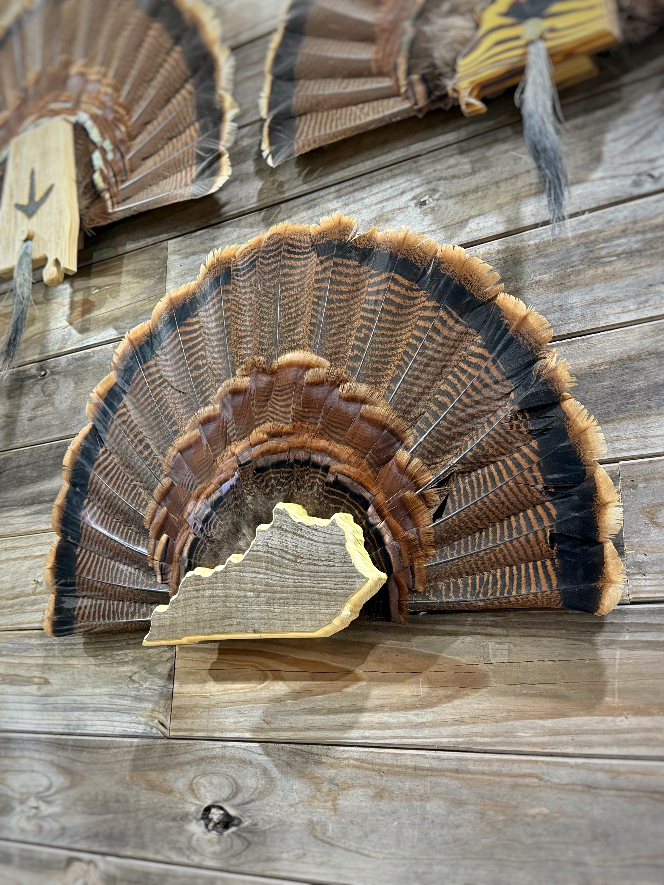 Kentucky Turkey Fan Plaque