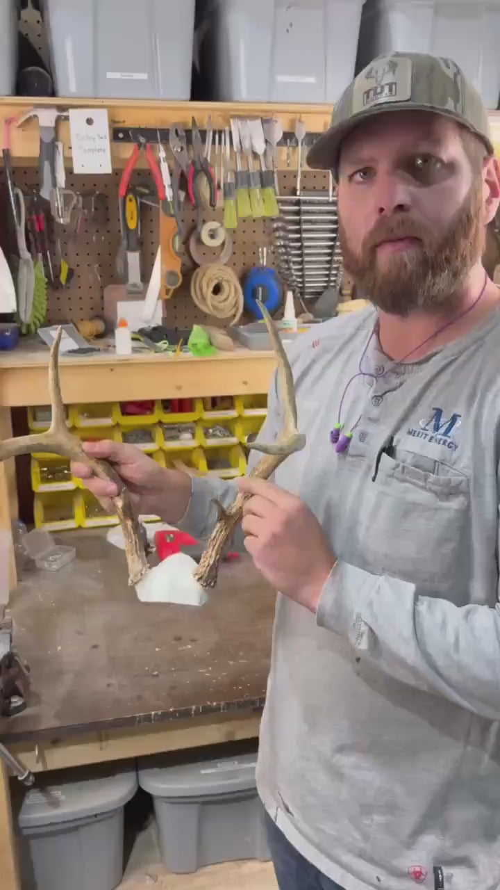 Antler Mount Kit (Badge Plaque) (Instructional Video)