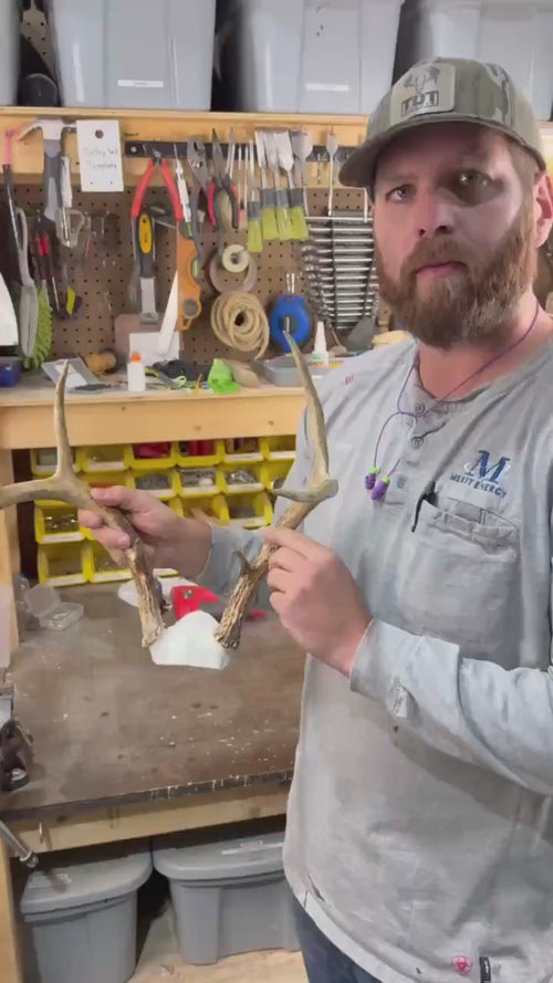 Antler Mount Kit (Badge Plaque) (Instructional Video)